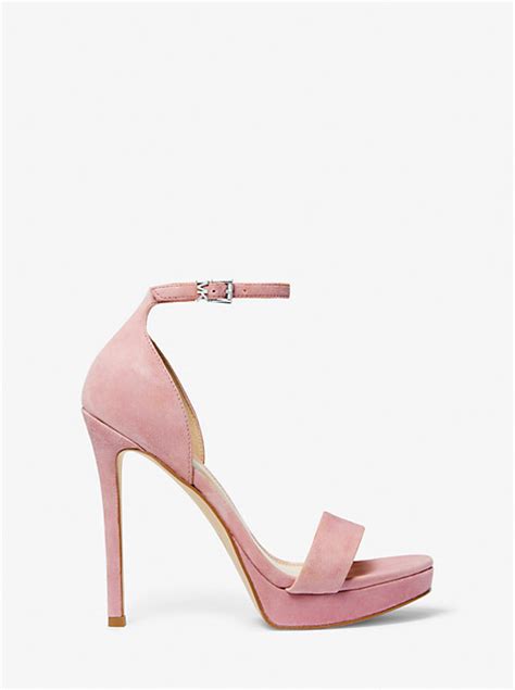 michael kors jayden jewelled suede sandals|Jordyn Suede Platform Sandal .